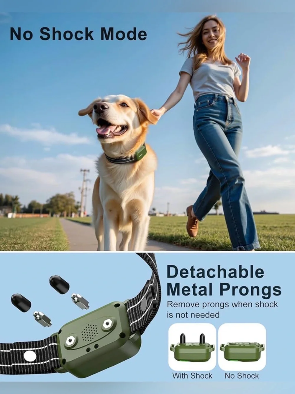 Dog Shock Collar - 4500FT Dog Training Collar with Remote